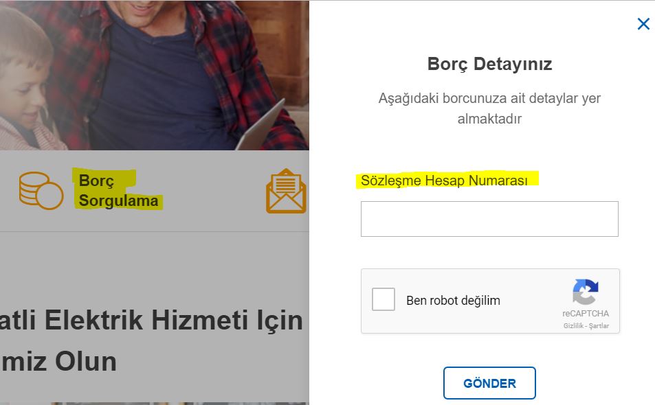 YEPAS Borç Sorgulama