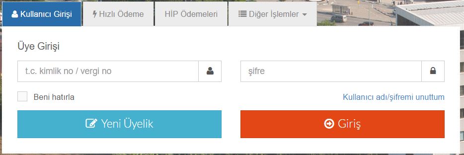 bursa buski su faturası ödeme