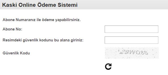 kayseri su faturası ödeme