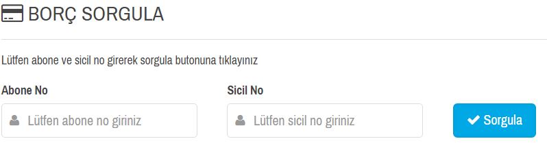kocaeli isu fatura sorgulama ödeme