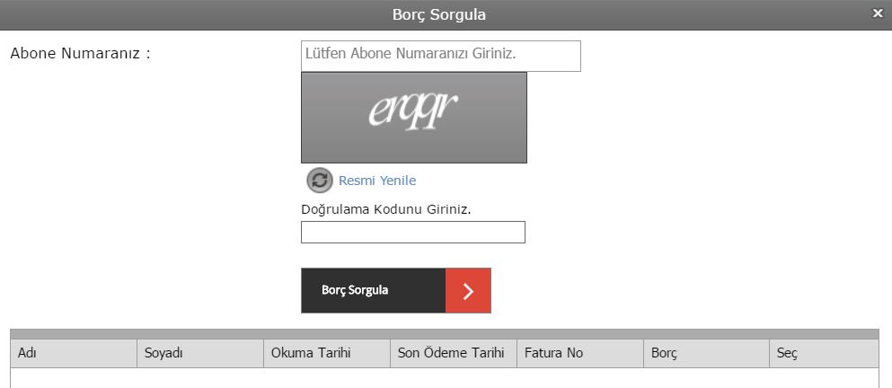 sürmeligaz yozgat fatura sorgulama